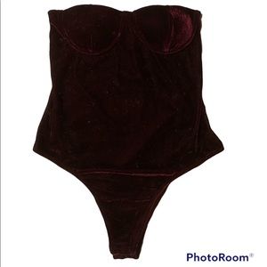 red velvet one piece